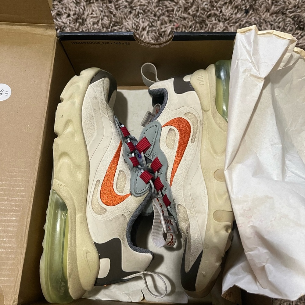 Toddler sized nike sneakers